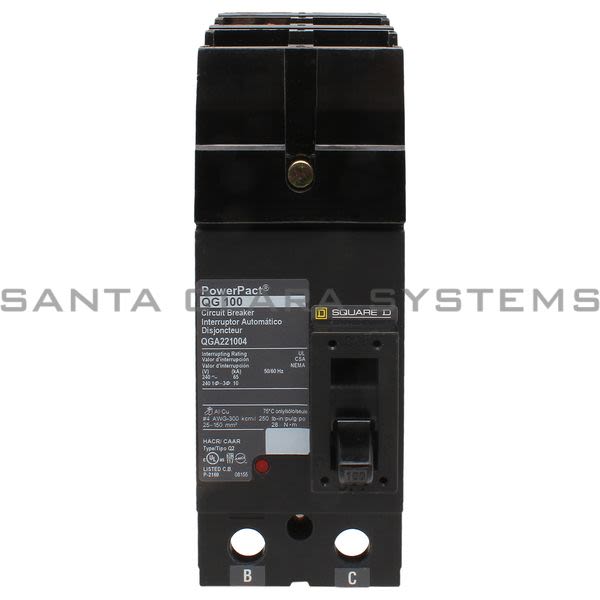 Square D QGA221004 Circuit Breaker Product Image