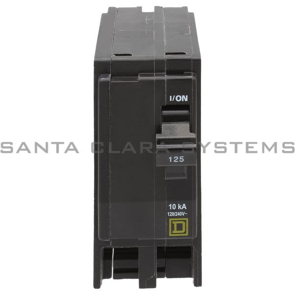 Square D QO2125 Circuit Breaker 125-AMP 2-Pole Mini | Qo 2125 Product Image