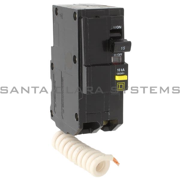 Square D QO215GFI Circuit Breaker Product Image