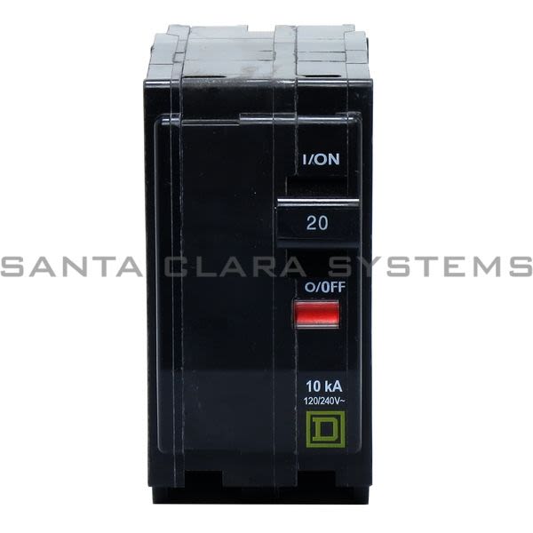 Square D QO220 Circuit Breaker Product Image