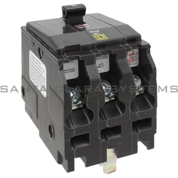 Square D QO330 Circuit Breaker 3 Pole 240VAC 30amp Product Image
