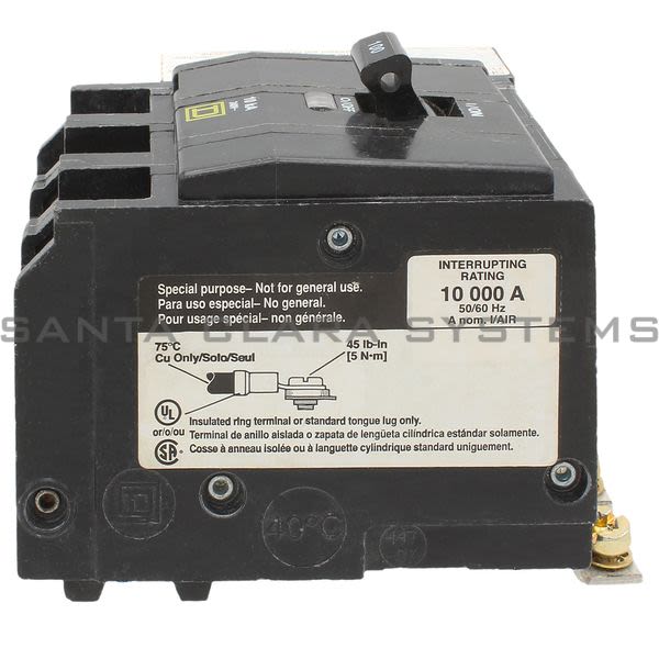 Square D QOB31005274 Circuit Breaker Product Image