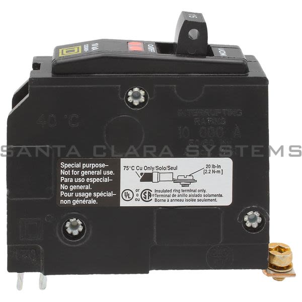Square D QOB1155237 Circuit Breaker Product Image