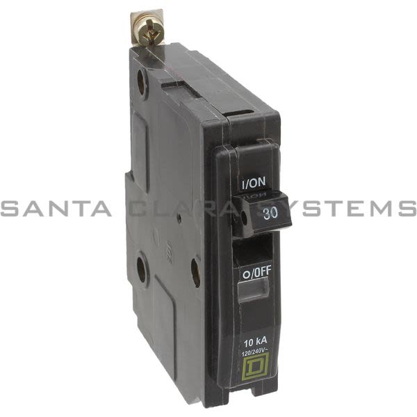Square D QOB130 10A Circuit Breaker Product Image