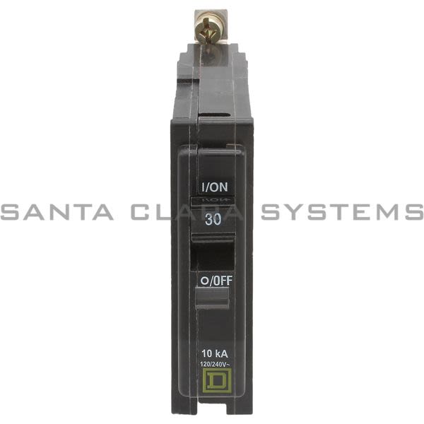 Square D QOB130 10A Circuit Breaker Product Image