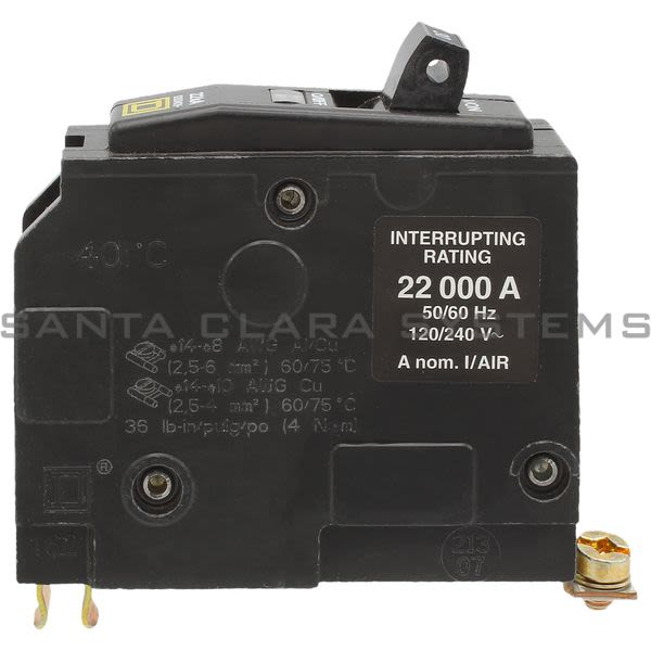 Square D QOB130VH Circuit Breaker Product Image
