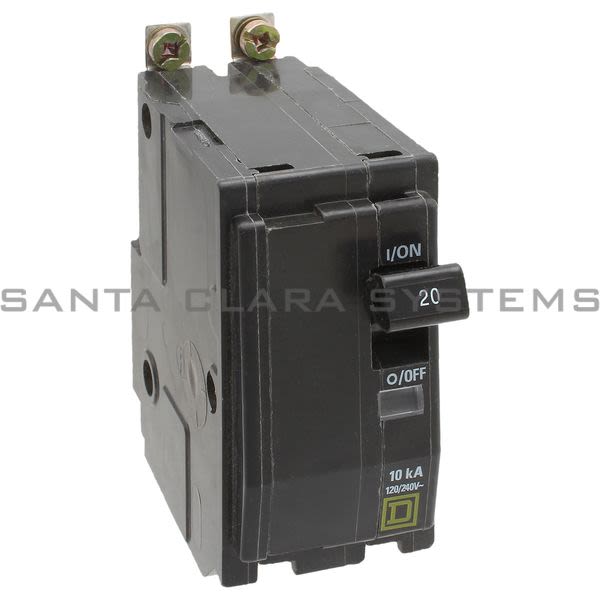 Square D QOB220 Circuit Breaker Product Image