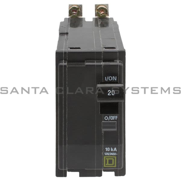 Square D QOB220 Circuit Breaker Product Image