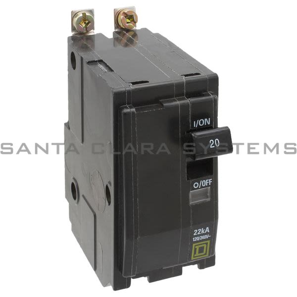 Square D QOB220VH Circuit Breaker Product Image