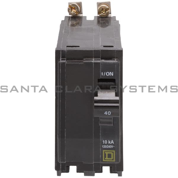 Square D QOB240 Circuit Breaker Product Image