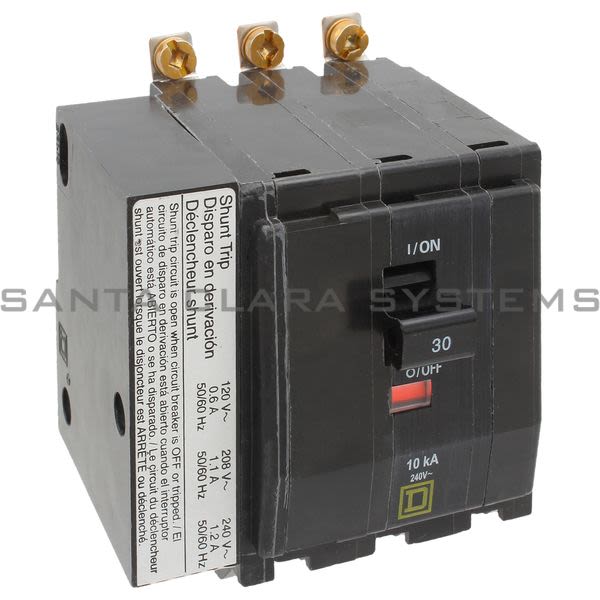 Square D QOB3301021 Bolt-on Circuit Breaker Product Image