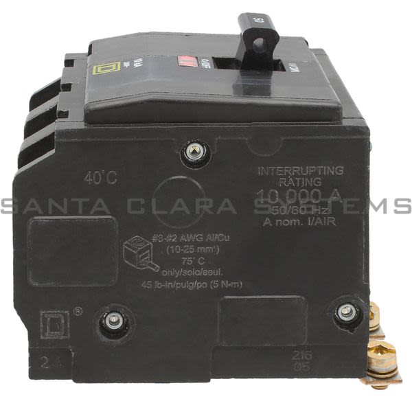 Square D QOB350 Circuit Breaker Product Image