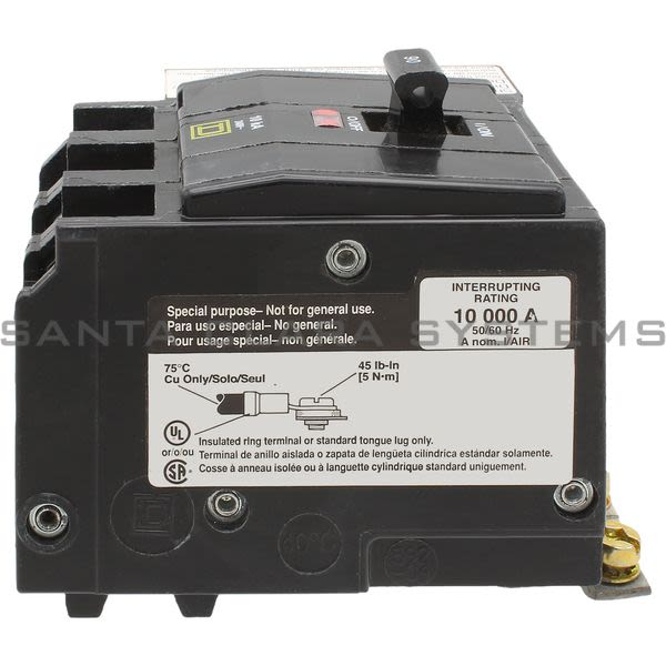 Square D QOB3905275 Circuit Breaker Product Image
