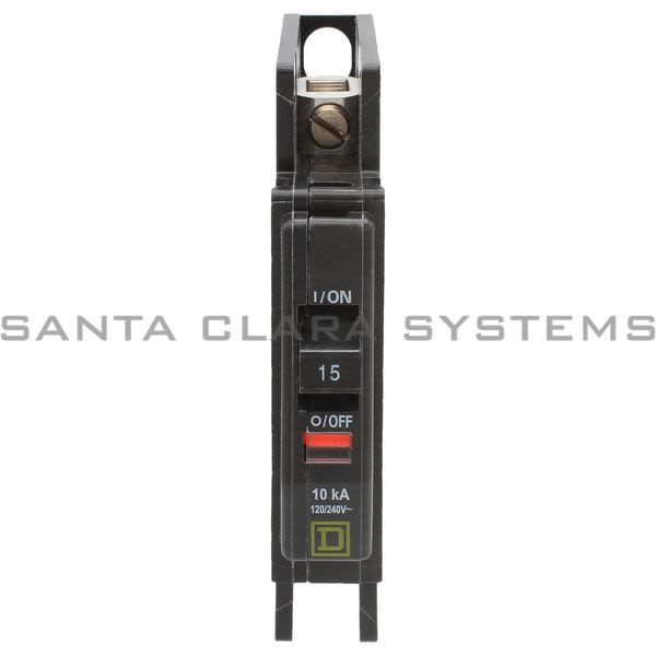 Square D QOU115 Circuit Breaker 15 amp 1 Pole Product Image