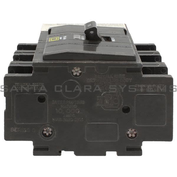 Square D QOU3151200 15 A Circuit Breaker (3 Pole) Product Image