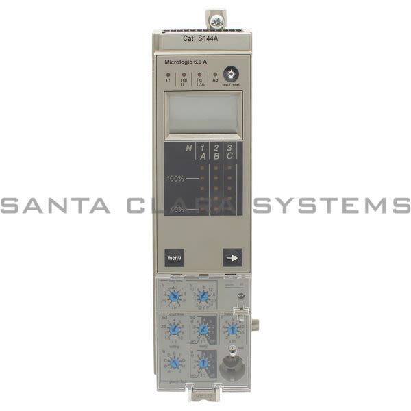 Square D S144A 6.0A LSIG Circuit Breaker Micrologic Trip Unit Product Image