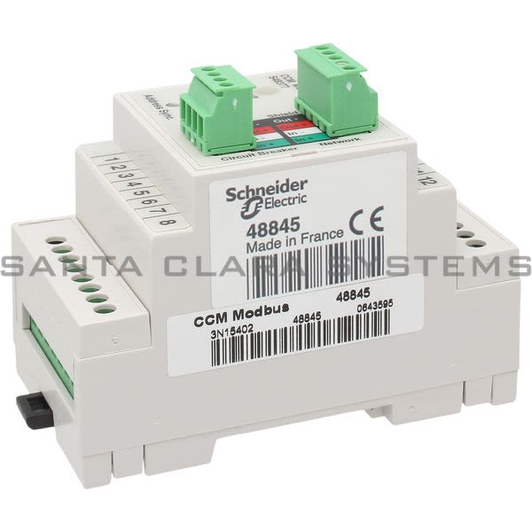 Square D S48377 Modbus Module: Schneider Electric 48845 Product Image