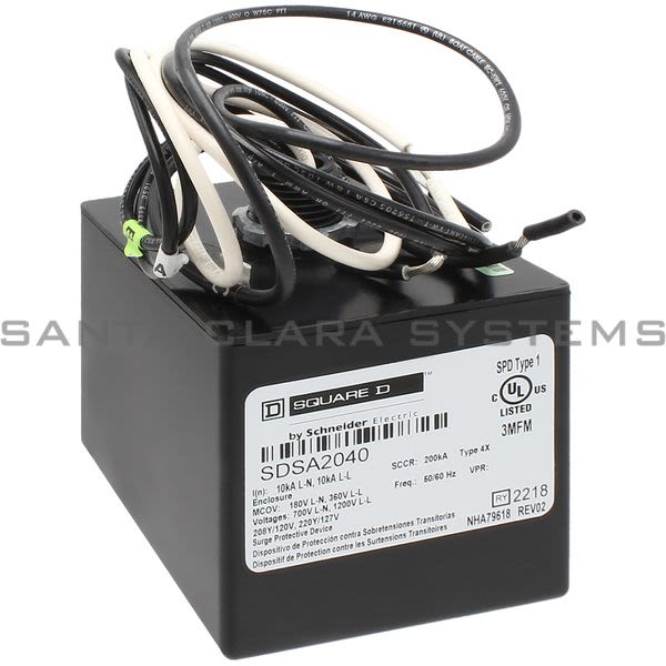 Square D SDSA2040 Surge Protector Product Image