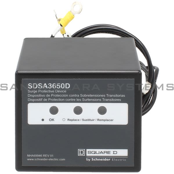 Square D SDSA3650D Surge Protector Product Image