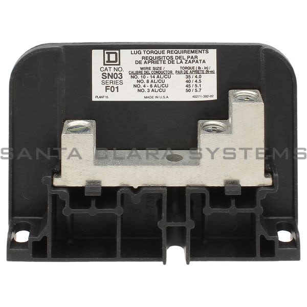 Square D SN03 Neutral Assembly Product Image