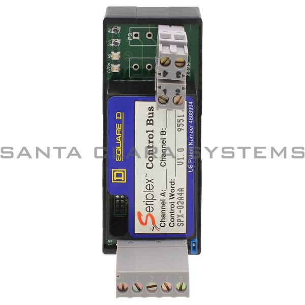 Square D SPX02A4A I/O Module Seriplex Options Product Image