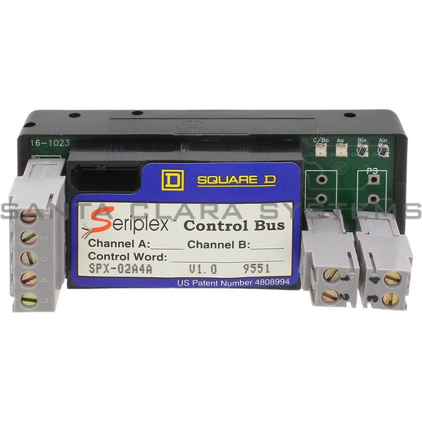 Square D SPX02A4A I/O Module Seriplex Options Product Image