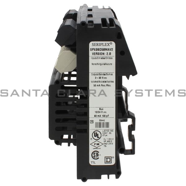 Square D SPX08D50MAV2 I/O Module Product Image
