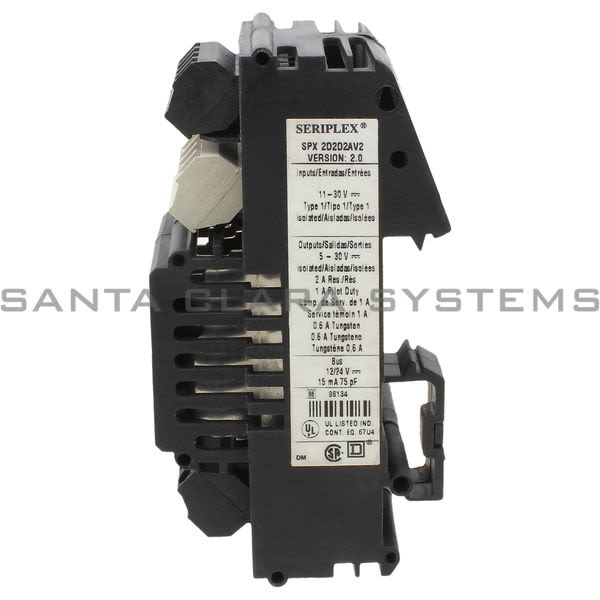 Square D SPX2D2D2AV2 Seriplex I/O 2 DC In 2 DC Out Product Image