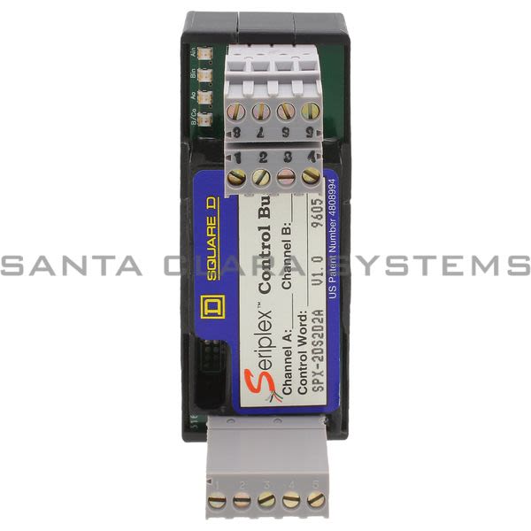 Square D SPX2DS2D2A I/O Module Seriplex Options Product Image