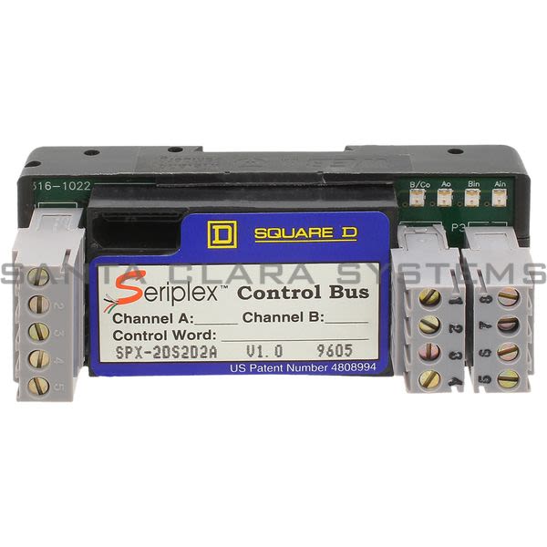 Square D SPX2DS2D2A I/O Module Seriplex Options Product Image