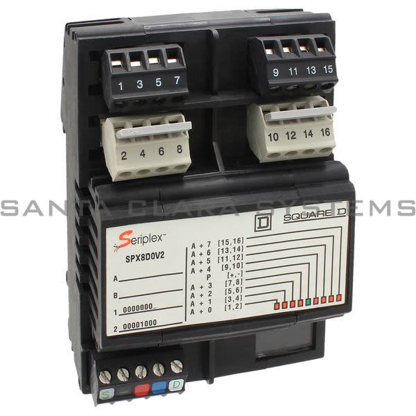 Square D SPX8D0V2 Seriplex 8In DC Product Image