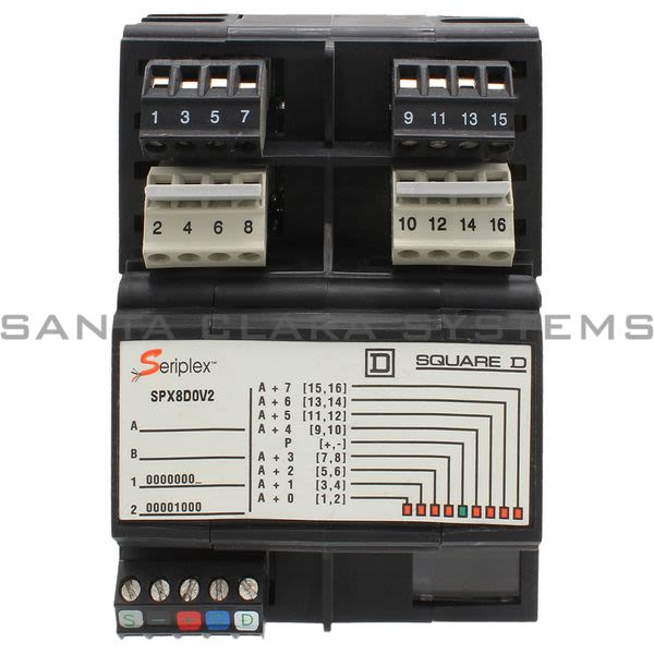 Square D SPX8D0V2 Seriplex 8In DC Product Image