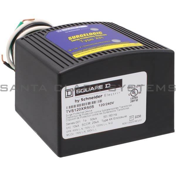 Square D TVS120XR50S Surge Protection Device Product Image
