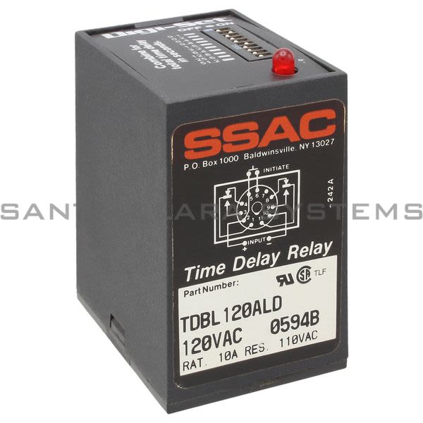 SSAC TDBL120ALD Time Delay Relay Product Image