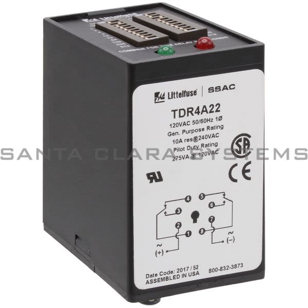 SSAC TDR4A22 Littelfuse Time Delay Relay Product Image