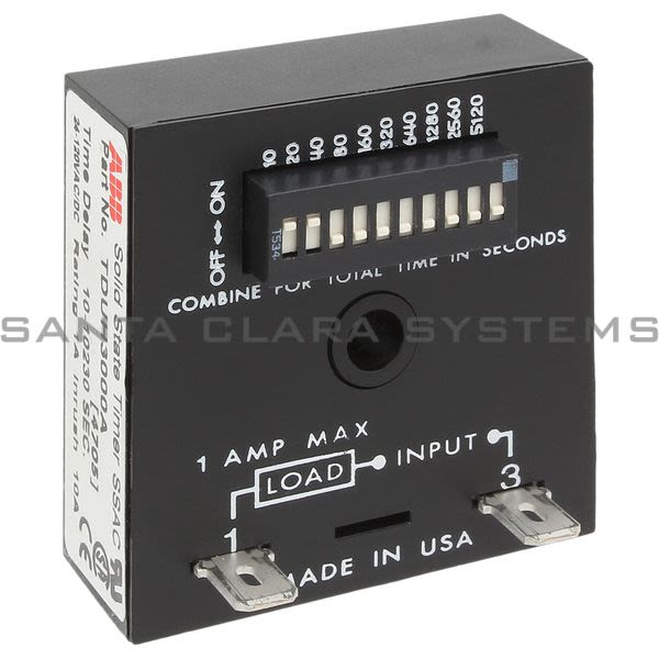 SSAC TDUH3000A Solid State Timer Product Image