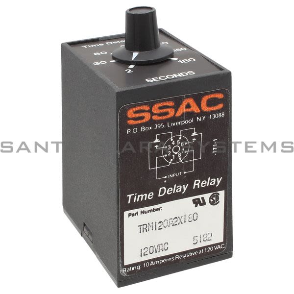 SSAC TRM120A2X180 Time Delay Relay Product Image