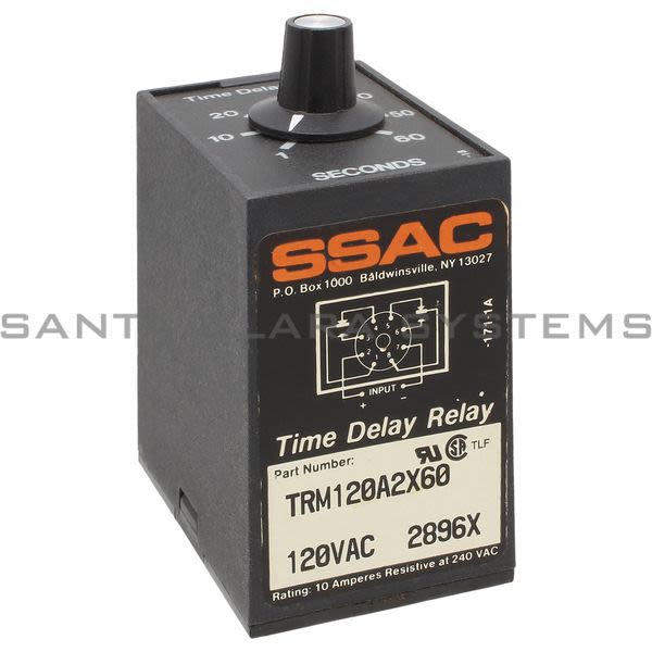 SSAC TRM120A2X60 Time Delay Relay Product Image