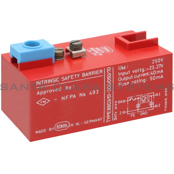 Stahl 8903-51-200-050-70 Intrinsic Safety Barrier Product Image