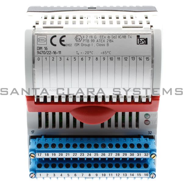 Stahl 9470-22-16-11 Digital Input Module Product Image