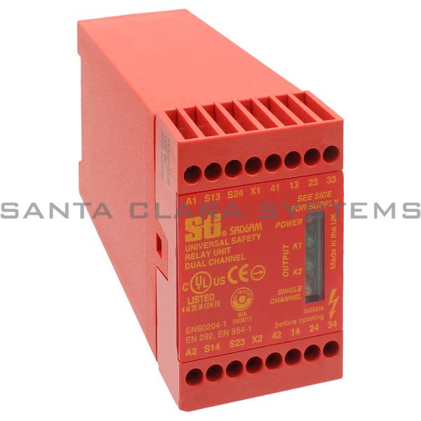STI 44510-0320 Safety Relay | SR06AM | STI Product Image