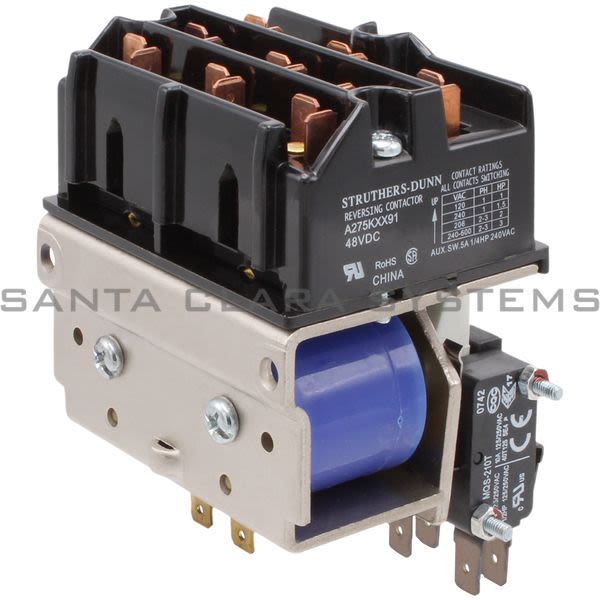 Struthers-Dunn A275KXX91-48VDC Contactor Product Image