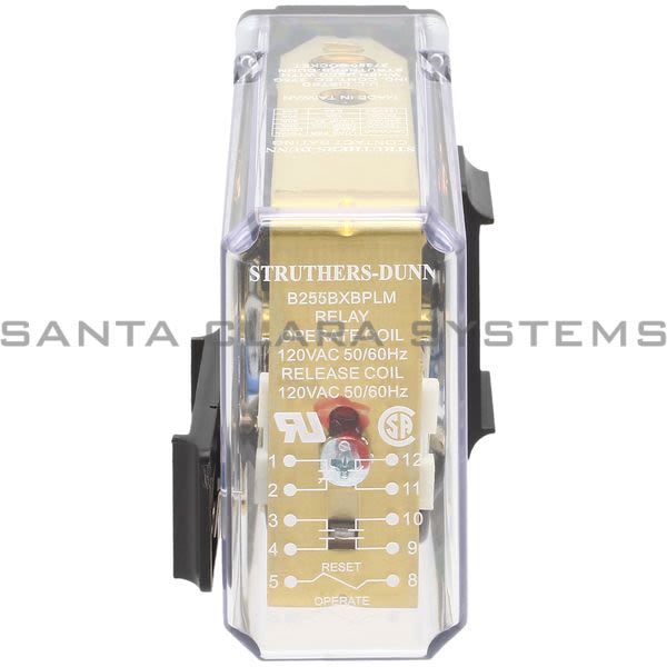 Struthers-Dunn B255BXBPLM-120VAC Latching Relay Product Image