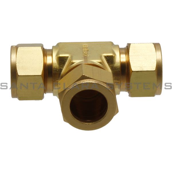 Swagelok B-1210-3  Union Tee Brass Fitting Product Image