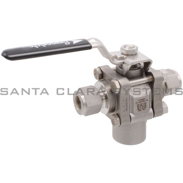 Swagelok SS-63XTS8-F8 3-Way Ball Valve Product Image