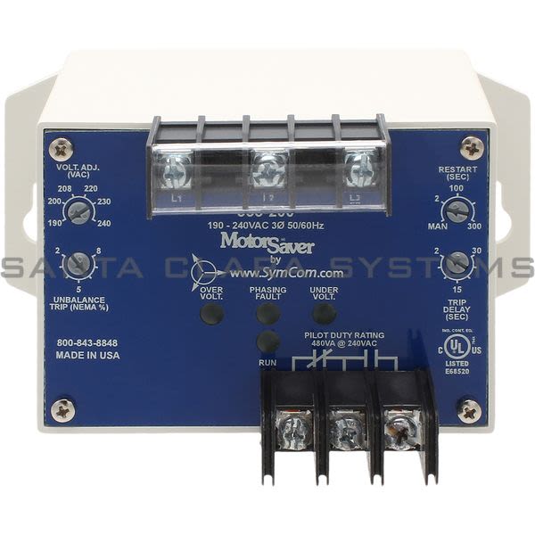 Symcom 355-200 3 Phase Voltage Monitor Product Image