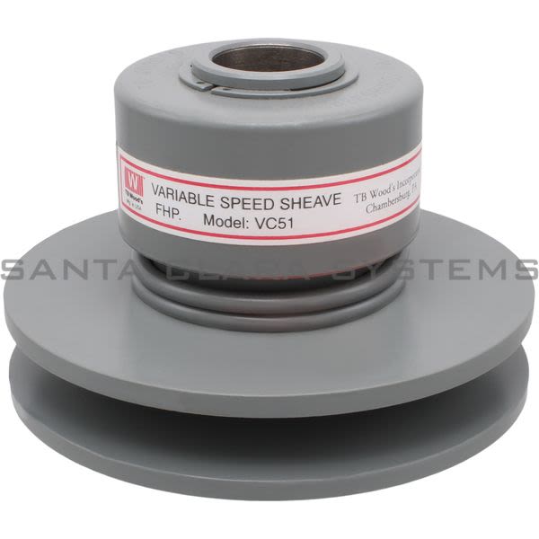 TB Woods VC5134 Spring-Loaded Variable Speed Pulley Product Image