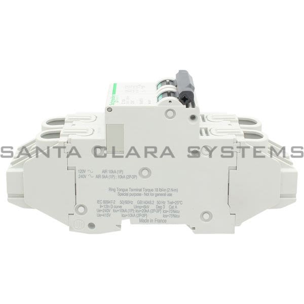 Telemecanique 60246F  Multi 9 - C60 UL489 - MCB - 2P - 15 A - C Curve - 240 V - 10 kA - finger safe Product Image