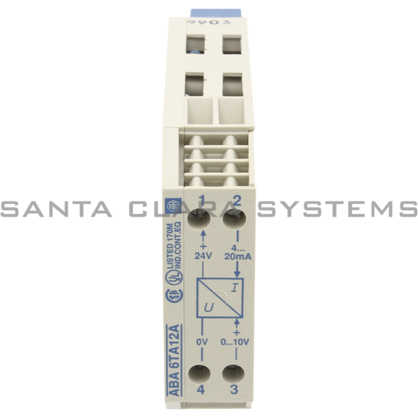 Telemecanique ABA6TA12A Analog Transmitter Module Product Image
