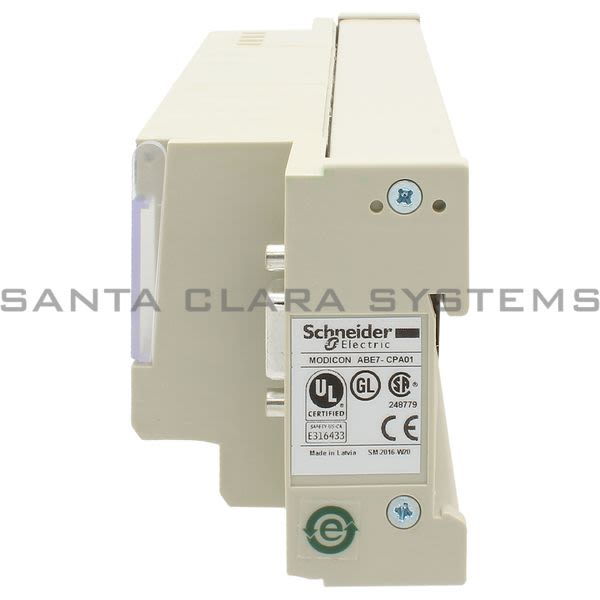 Telemecanique ABE7CPA01  connection sub-base ABE7 - for counter and analog channels Product Image